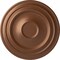 Ekena Millwork Traditional Ceiling Medallion (Fits Canopies up to 5 1/2"), 24 3/8"OD x 1 1/2"P, Polished Copper CM24TRPOS - alternate 1